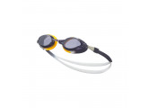 Очки для плавания детские Nike Chrome Youth, NESSD128079, дымчатые линзы, регул .пер., желто-черн оправа