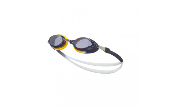 Очки для плавания детские Nike Chrome Youth, NESSD128079, дымчатые линзы, регул .пер., желто-черн оправа 600_380