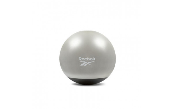 Гимнастический мяч d65 см Reebok RAB-40016BK серо-черный 600_380