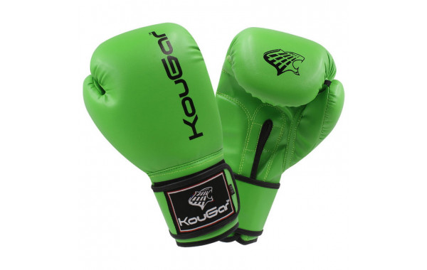 Боксерские перчатки Kougar KO500-6, 6oz, зеленый 600_380