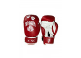 Боксерские перчатки Vagro Sport Ring RS908, 8oz, красный