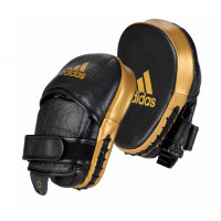 Лапы AdiStar Pro Speed Focus Pad черно-золотые Adidas adiPFP01PRO