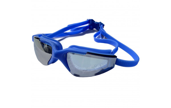 Очки для плавания Sportex взрослые, зеркальные E38879-1 синий 600_380