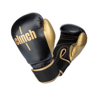 Перчатки боксерские вес 12 унций Clinch Aero C135 черно-золотой