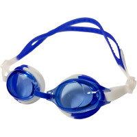 Очки для плавания Sportex E36884 бело\синий