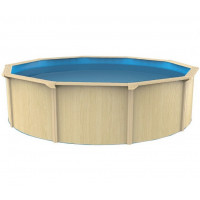 Морозоустойчивый бассейн круглый 360х130см Poolmagic Wood Premium