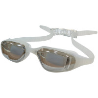 Очки для плавания зеркальные взрослые Sportex E39698 белый