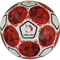 Мяч футбольный Mibalon R18042 р.5, красный