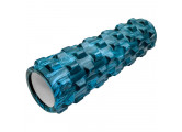 Ролик для йоги Sportex (синий гранит) 45х15см ЭВА\АБС RMB-45