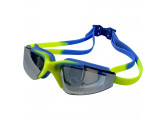 Очки для плавания Sportex взрослые, зеркальные E38879-3 сине\желтый