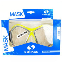 Маска для плавания Salvas Phoenix Mask CA520S2GYSTH серебристый\желтый