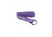 Ремень для йоги Core 186 см Star Fit хлопок YB-100 фиолетовый пастель