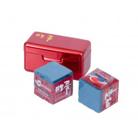 Мел Ball Teck PRO II (2 шт, в красной металлической коробке) 45.000.02.3 синий