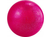 Мяч для художественной гимнастики d19 см Torres ПВХ AGP-19-08 малиновый с блестками
