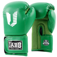 Боксерские перчатки Jabb JE-4056/Eu Air 56 зеленый 8oz