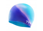 Шапочка для плавания TYR Multi Silicone Cap LCSM-545 сине-голубой