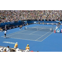 Сетка для большого тенниса турнирная d4,0мм Atlet с тросом IMP-A512