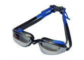 Очки для плавания зеркальные взрослые Sportex E39693 черно-синий