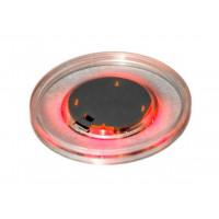 Шайба для аэрохоккея LED Atomic LUMEN-X LASER D65 mm 52.709.00.3 прозрачная, красный светодиод