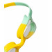 Очки для плавания детские 25Degrees Dory Green\Yellow 75_75