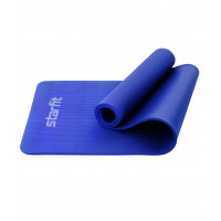 Коврик для йоги и фитнеса Star Fit FM-301,NBR,183x58x1,2 см, темно-синий