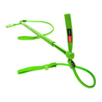 Гимнастическая палка с амортизатором Gymstick 11001 Сопротивление минимальное (1-10 кг), зеленый