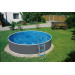 Морозоустойчивый бассейн Azuro Graphite круглый 5.0x1.2 м Premium 75_75