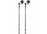Скандинавские палки Berger Nimbus 2-секционные, 77-135 см, черный\голубой