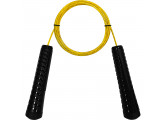 Скакалка Fortius Универсальная трос 3 м оплетка (желтая)