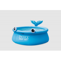 Бассейн 183х51см, 880л Intex Easy Set, Веселый кит 26102