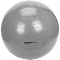 Мяч гимнастический d75см Flexter серебряный