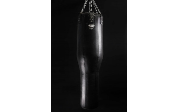 Мешок кожаный боксерский LOFT Гильза 70 кг Totalbox СМКПС ЛФ 40х150-70 черный, коричневый 600_380