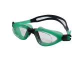 Очки для плавания взрослые Sportex E39676 зелено-черный