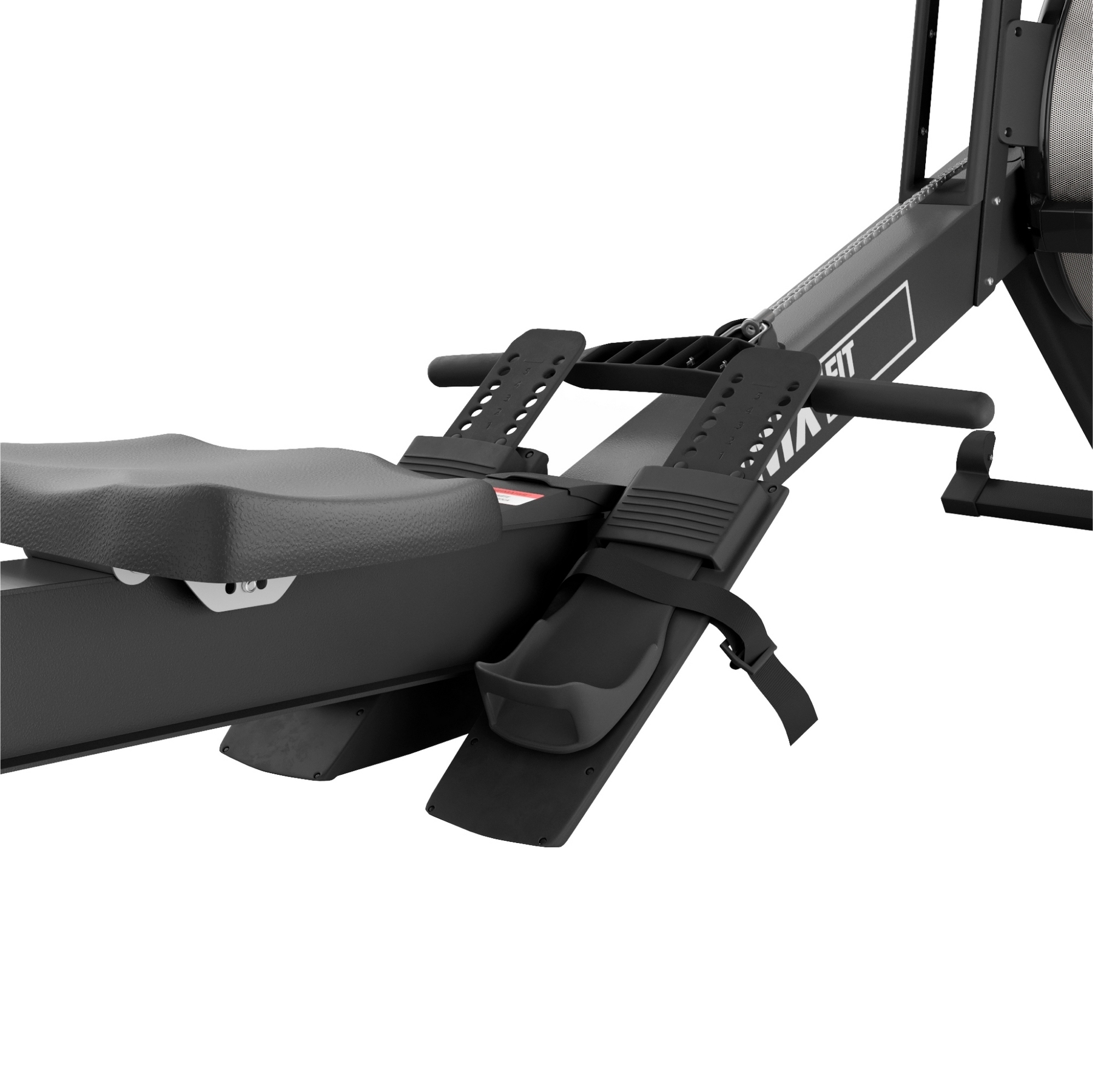 Гребной тренажер UnixFit PRO Air Magnetic Rower-X Black RMAMRXB 2000_1999