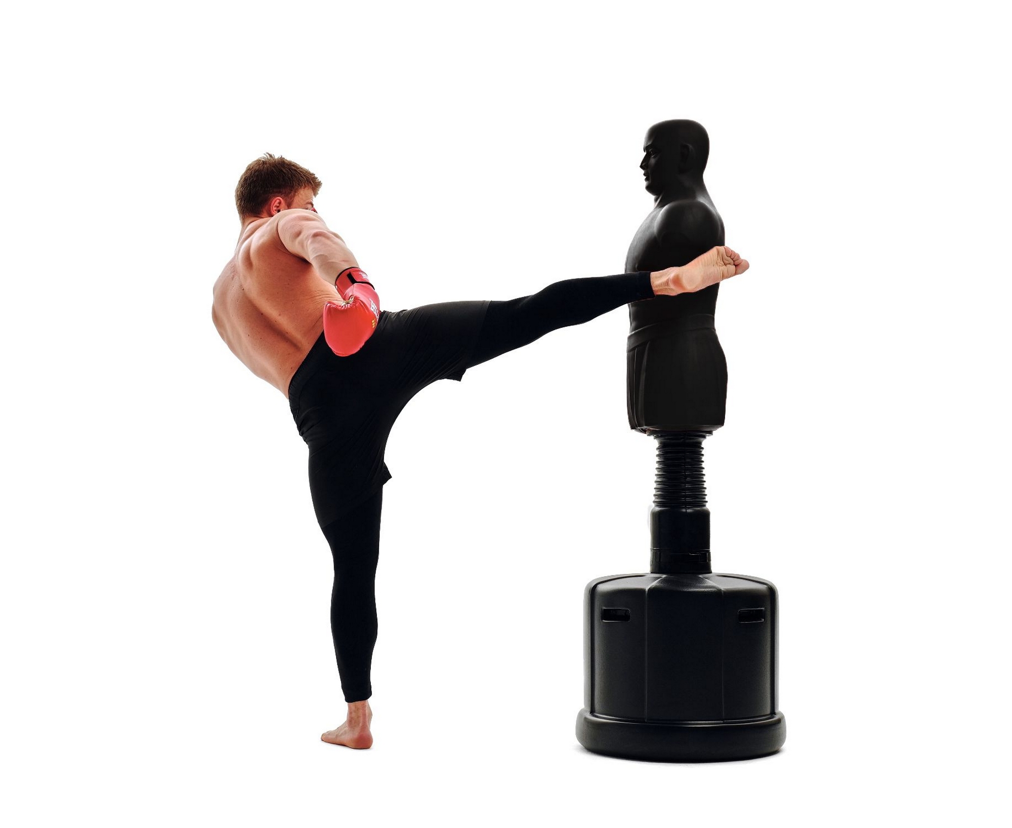 Манекен DFC Boxing Punching Man-Medium TLS-BHB черный 2000_1636