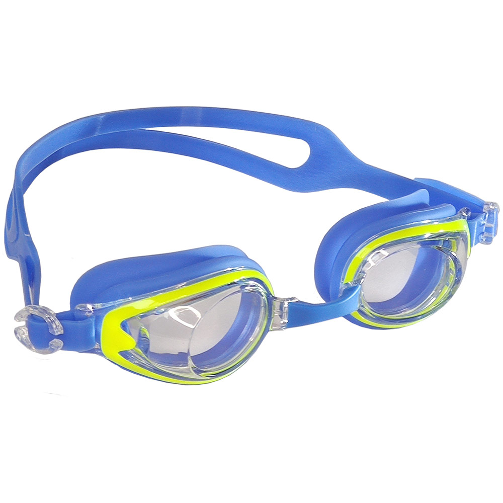 Очки для плавания взрослые (синие) Sportex E33115-1 1000_1000