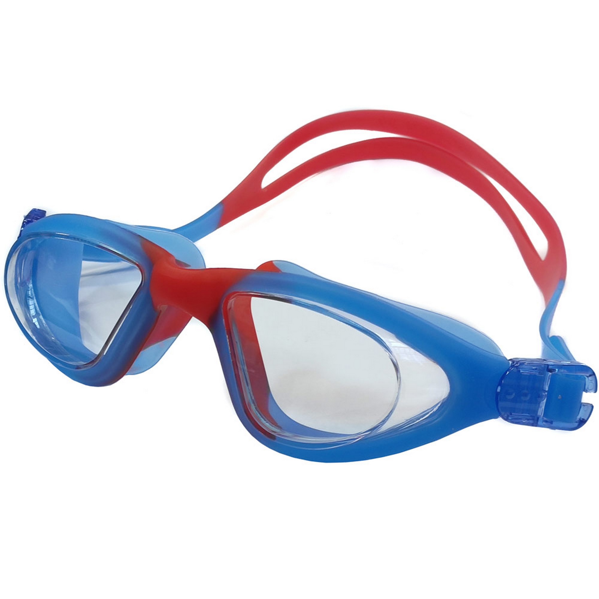 Очки для плавания взрослые Sportex E39679 сине-красный 2000_2000