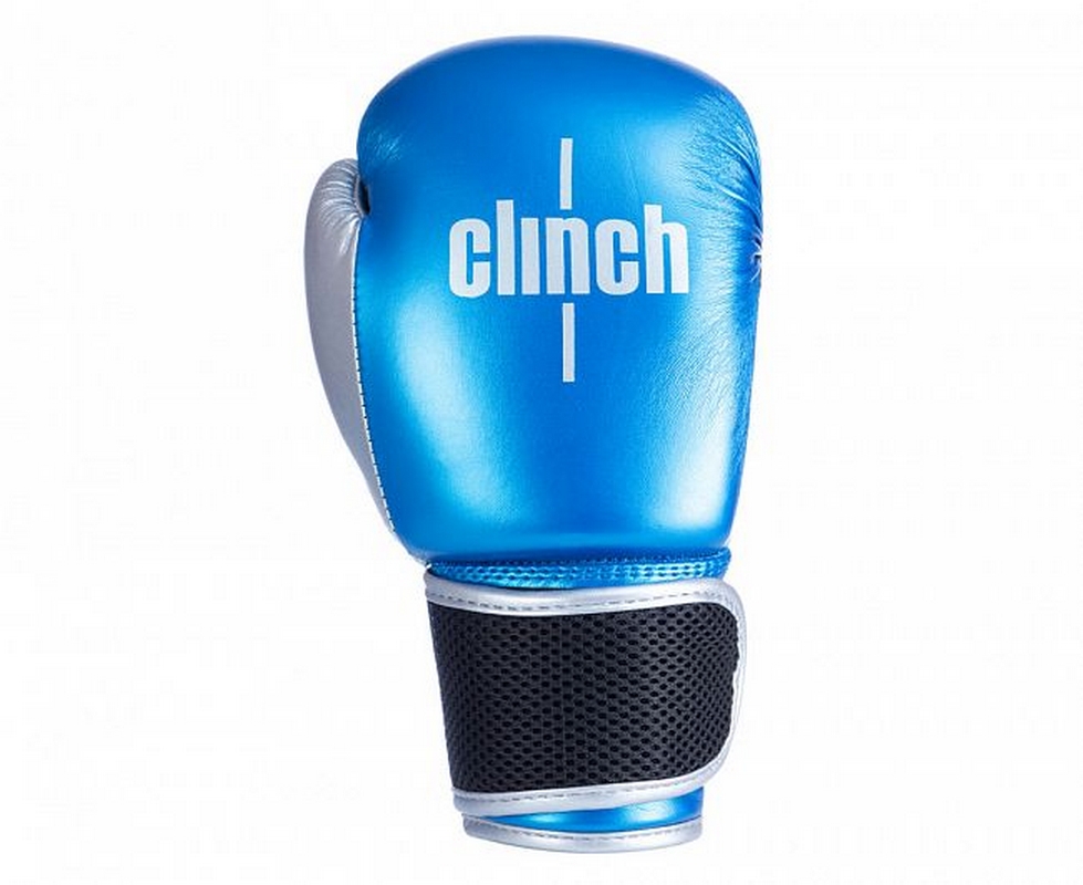Перчатки боксерские Clinch Kids C127 сине-серебристый 979_800