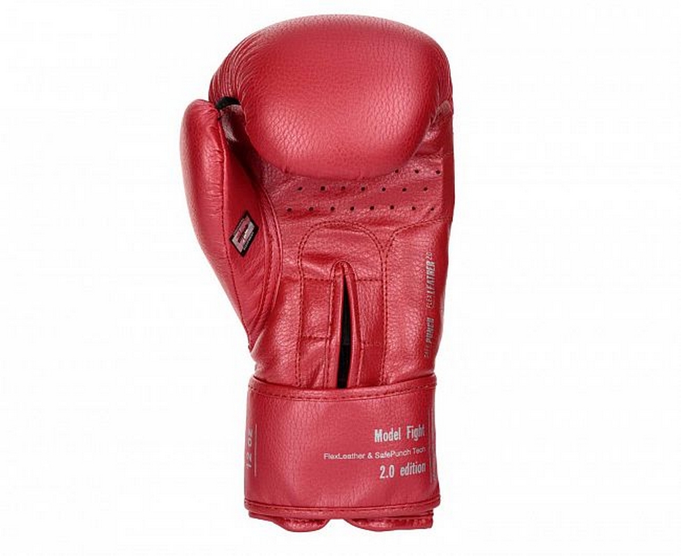 Перчатки боксерские Clinch Fight 2.0 C137 красный металлик 979_800