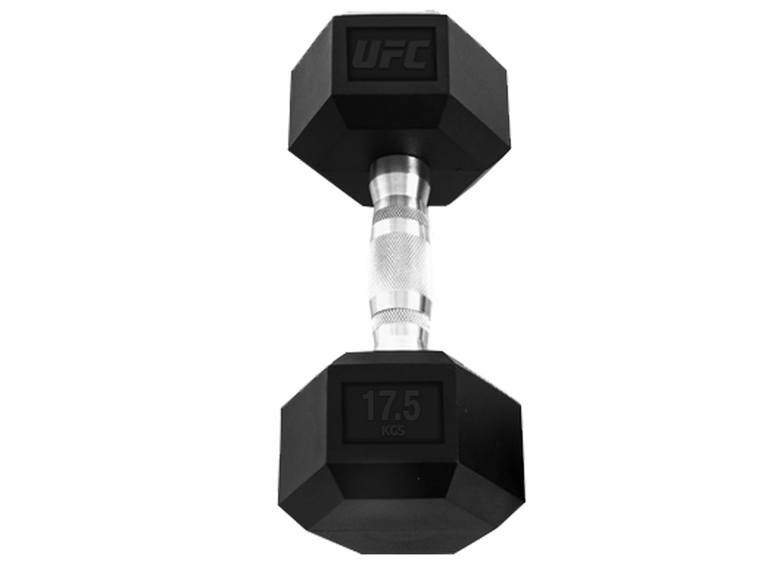 Гантель шестигранная 17,5 кг UFC UHA-69714 1108_800