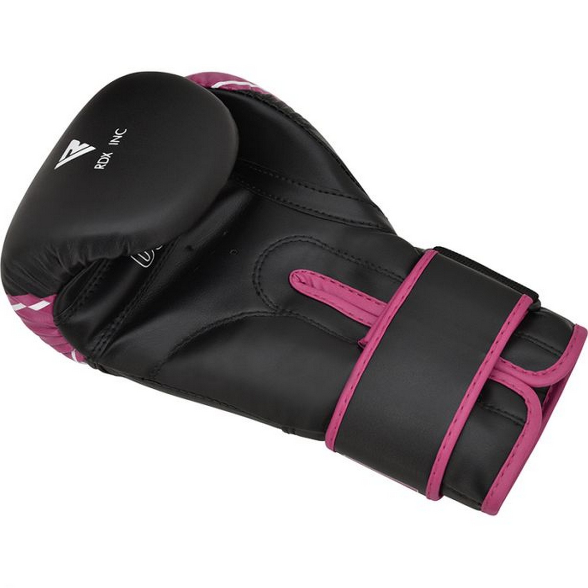 Перчатки детские RDX JBG-4P-4oz розовый\черный 2000_2000
