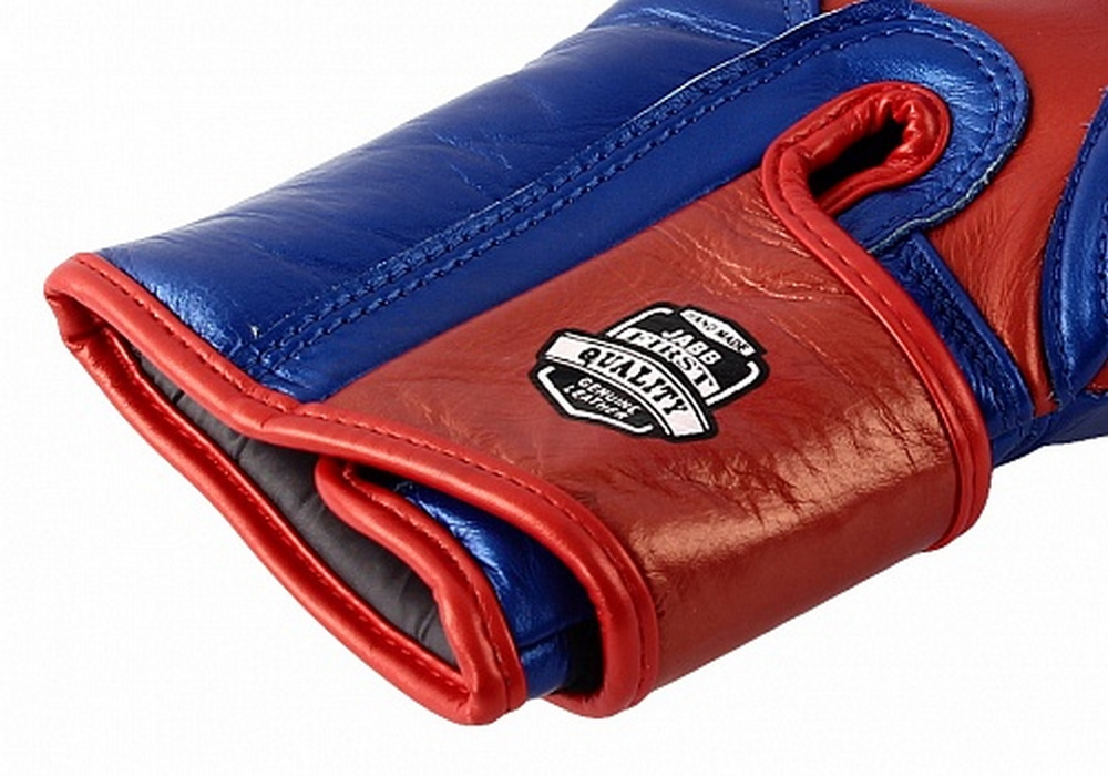 Боксерские перчатки Jabb JE-4069/Eu Fight синий/красный 14oz 1000_700