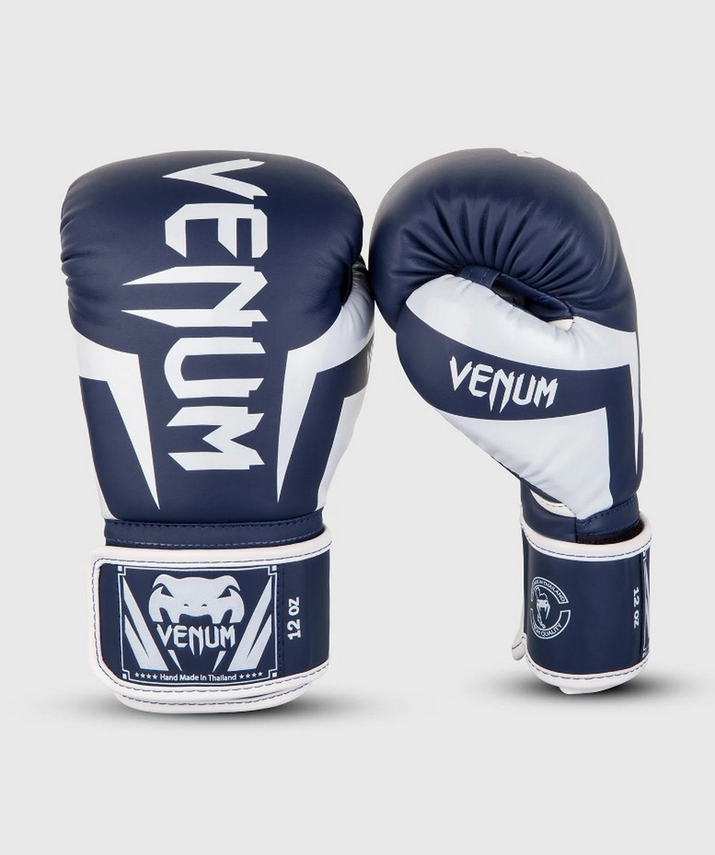 Перчатки Venum Elite 1392-410-14oz синий\белый 1004_1200