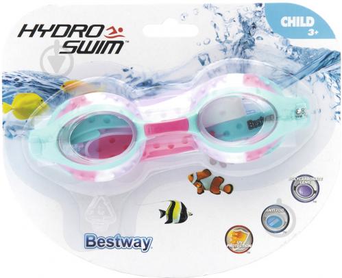 Очки для плавания Bestway Summer Swirl от 3 лет, 2 цвета 21099 499_406