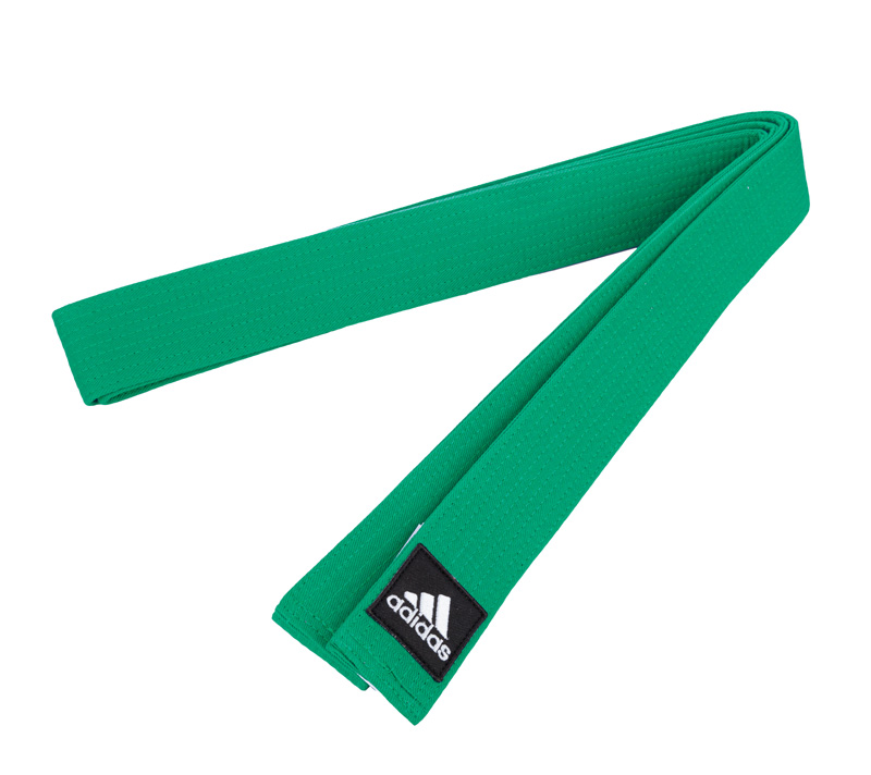 Пояс для единоборств Adidas Elite Belt adiB240K зеленый 800_712