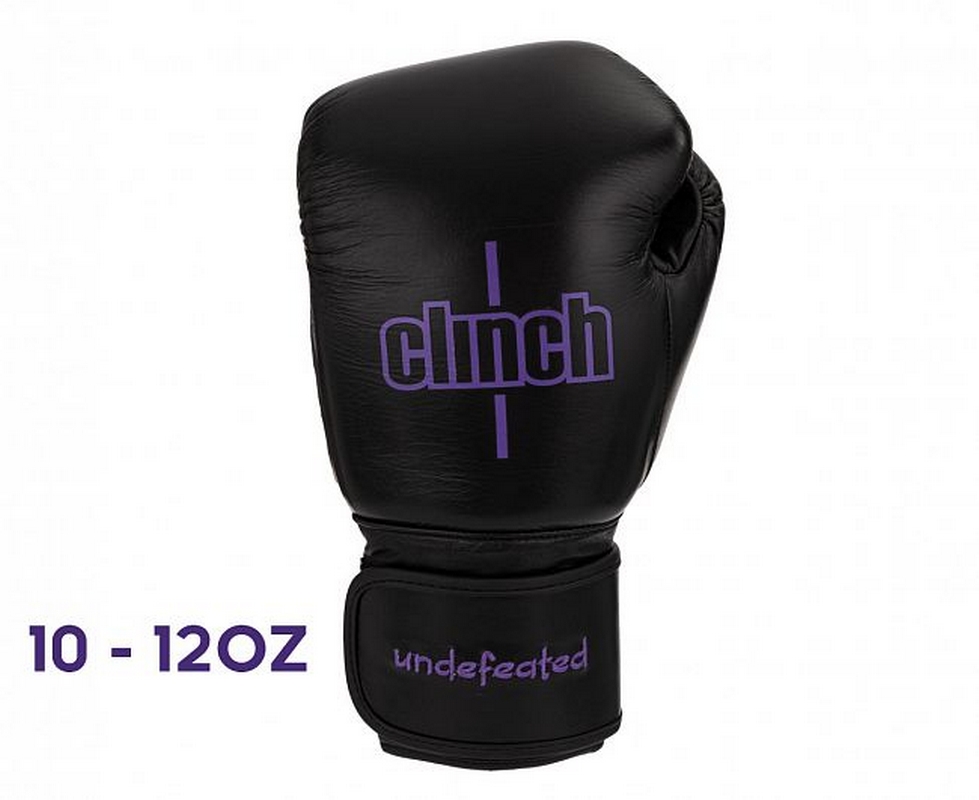 Перчатки боксерские Clinch Undefeated C161 черный 979_800