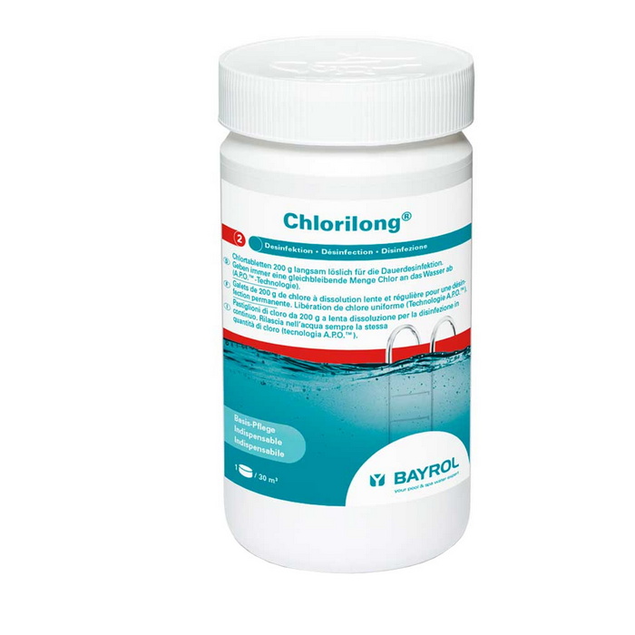 Хлорилонг 200 (ChloriLong 200) Bayrol 4536120, 1 кг банка 700_700