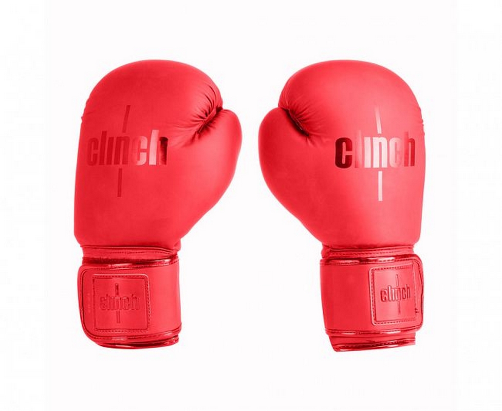 Перчатки боксерские Clinch Mist C143 красный 977_800