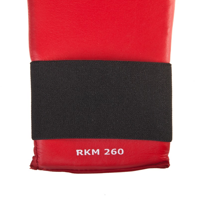 Спарринговые перчатки для карате Roomaif RKM-260 ПУ красные 800_800