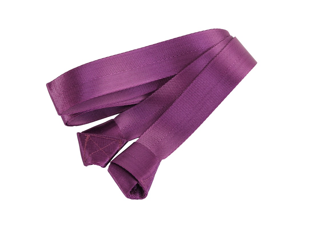 Ремешок для переноски ковриков и валиков Larsen PS 160 x 3,8 см фиолетовый (полиэстер) 1120_800